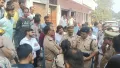 बारहखंबा रोड पर धूल-गड्ढों से राहत दिलाने मैदान में उतरा आगरा नगर निगम
