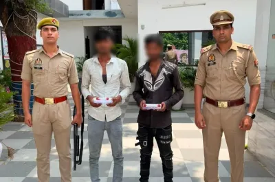 थाना कमला नगर पुलिस ने घर में घुसकर चोरी करने वाले दो अभियुक्तों को गिरफ्तार कर किया घटना का खुलासा