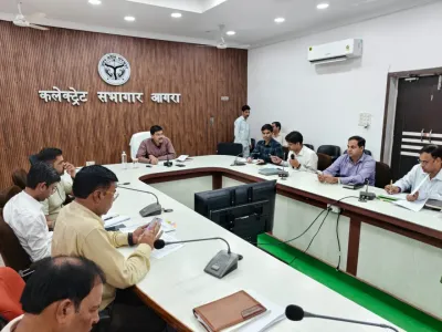 एक करोड़ से अधिक लागत वाली विकास परियोजनाओं की डीएम ने की समीक्षा