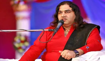कथावाचक देवकीनंदन ठाकुर को फोन पर मिली जान से मारने की धमकी, पुलिस से की सुरक्षा की मांग
