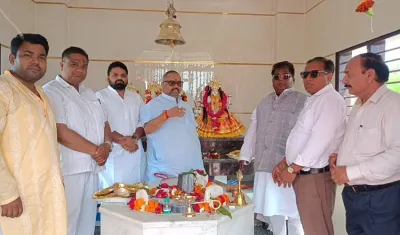इंडस वैली कॉलोनी में राम दरबार और शिव परिवार की हुई प्राण-प्रतिष्ठा