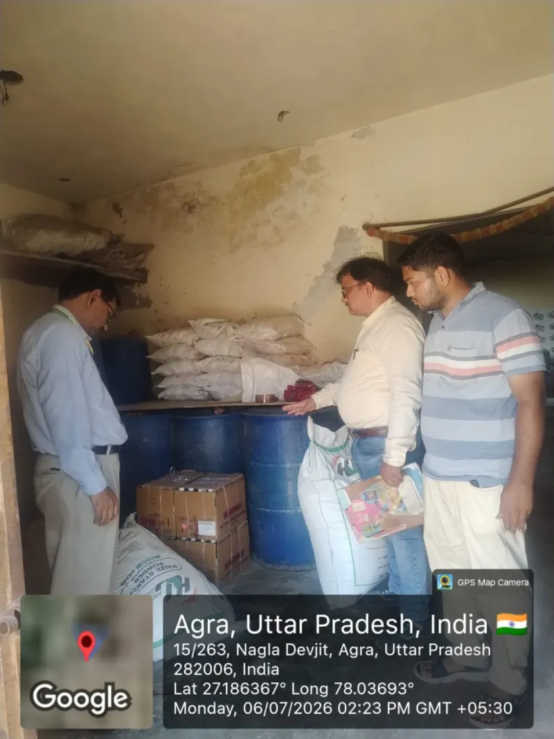 सॉस, चटनी, अचार, मुरब्बा, मेयोनीज़, जैली आदि बनाने वाली फर्मों पर चला डंडा