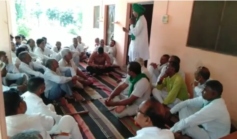 किसान,मजदूर,नौजवानों को षड्यंत्र के तहत किया जा रहा है प्रताड़ित- किसान नेता