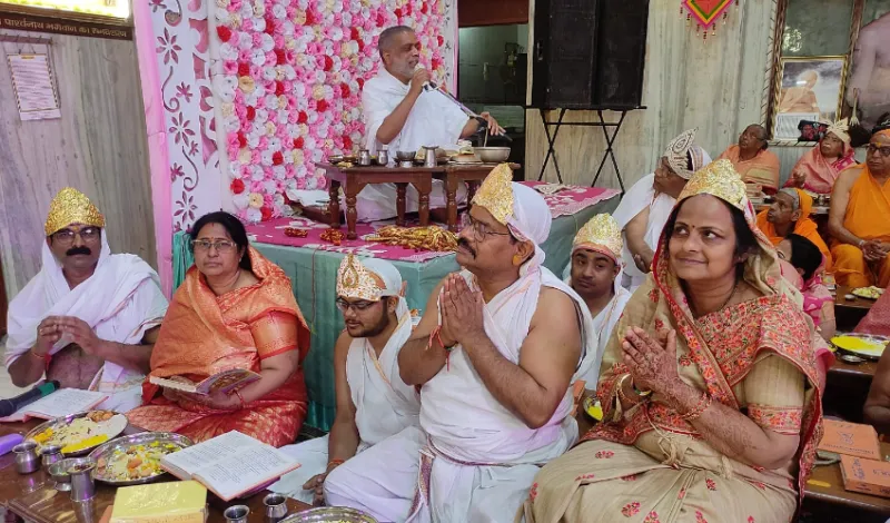 सिद्धचक्र महामंडल विधान का हवन के साथ हुआ समापन