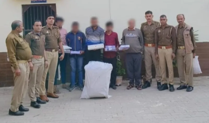 अभ्यर्थियों की जगह सॉल्वर से परीक्षा दिलाने वाले सॉल्वर गैंग के 06 सदस्य गिरफ्तार