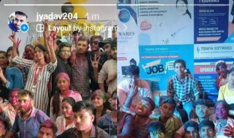 टेरापिया सॉफ्टवेयर कंपनी में हुआ होली मिलन समारोह का आयोजन