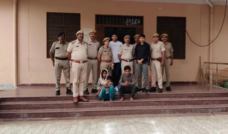 एसपी ने किशनगढ़बास मर्डर मिस्ट्री का किया खुलासा