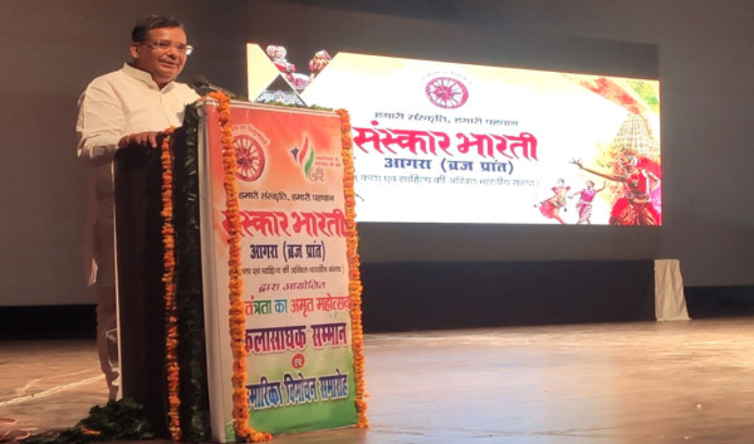 टीवी और अन्य प्रचार माध्यम भारतीय संस्कृति को विकृत करने का कर रहें है प्रयास -ठाकुर जयवीर सिंह