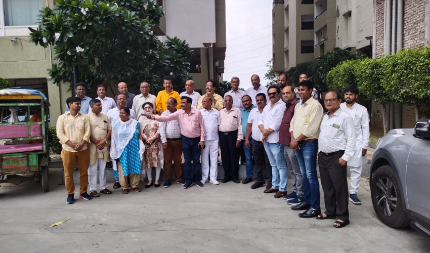 रामलीला कमेटी की समन्वयक समिति ने किया जनकपुरी क्षेत्र का भ्रमण, लिया तैयारियों का जायजा