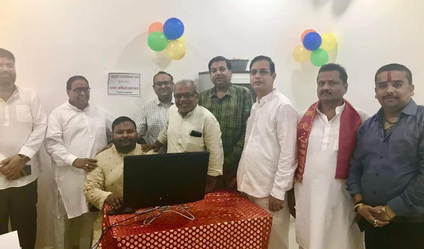 राष्ट्रीय स्वयंसेवक संघ के ब्रज प्रांत के अभिलेखागार कार्यालय का हुआ उद्घाटन