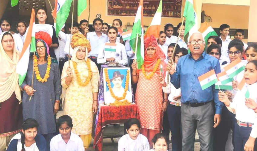 शहीद भगत सिंह की जयंती पर विभिन्न स्थानों पर हुआ श्रद्धांजलि कार्यक्रम का आयोजन