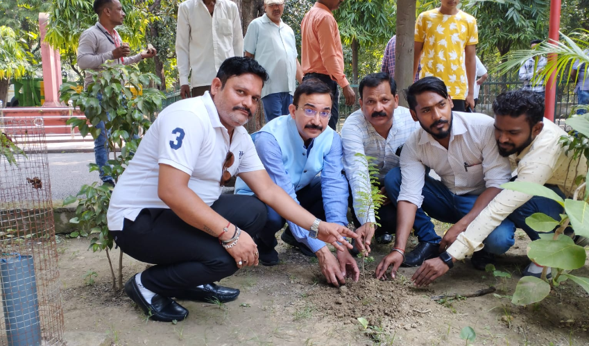 जर्नलिस्ट वेलफेयर एसोसिएशन बरेली टीम द्वारा मनाया गया 2 अक्टूबर एवं किया गया वृक्षारोपण