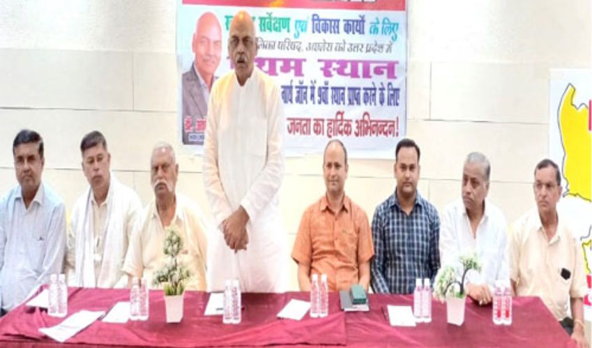 जनता के सहयोग और निकाय के कर्मचारियों की कर्तव्य और निष्ठा से पाया नगर पालिका परिषद अछनेरा ने प्रथम स्थान - डा. अशोक अग्रवाल