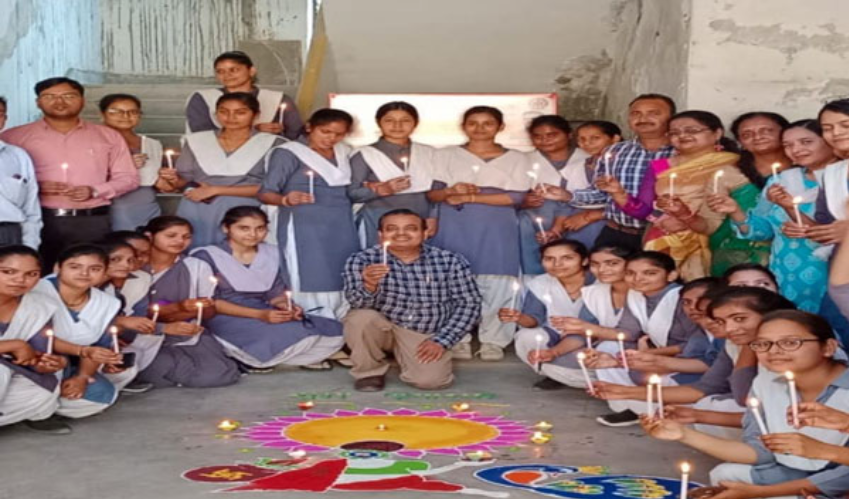 जिला शिक्षा एवं प्रशिक्षण संस्थान आगरा में धूमधाम से मनाया गया दीपोत्सव