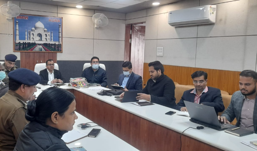 मण्डलायुक्त की अध्यक्षता में जी-20 देशों के प्रतिनिधि मण्डल के दौरे की तैयारियों हेतु बैठक सम्पन्न