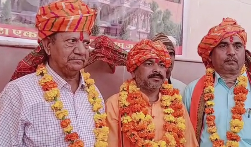 राष्ट्रीय हिंदू परिषद भारत के जिला अध्यक्ष अंजनी पाराशर के नेतृत्व में नगर इकाई का हुआ विस्तार