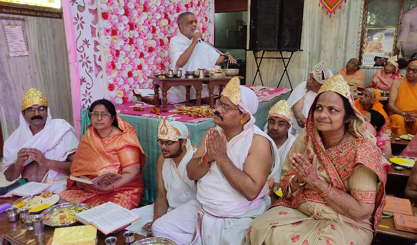 सिद्धचक्र महामंडल विधान का हवन के साथ हुआ समापन