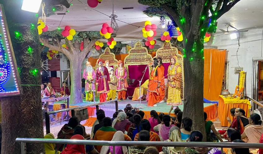 श्री मनःकामेश्वरनाथ जी के प्रांगण में होने वाली श्री रामलीला महोत्सव का स्थान हुआ परिवर्तन