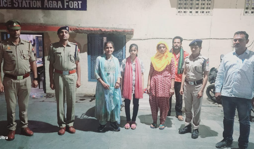 आरपीएफ ने नाबालिग को बरामद कर किया परिजनों के सुपुर्द