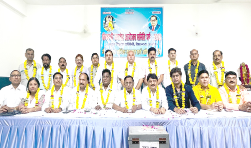 भीमनगरी समारोह के पदाधिकारियों की हुई घोषणा विजय सिंह कर्दम को अध्यक्ष व इंजी. महेश चन्द को चुना महासचिव