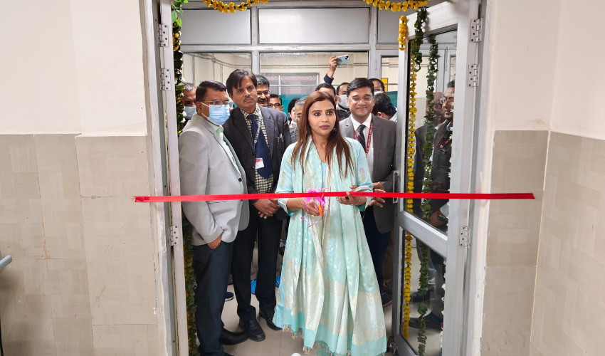 एसएनएमसी में अब गंभीर टीबी मरीजों की डेडिकेटेड आईसीयू में हो सकेगा इलाज