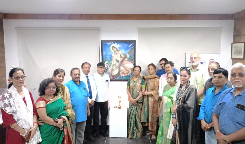 संस्कृति भवन में हुआ "कला संवाद" कार्यक्रम "कला और कलम" में कवियों-चित्रकारों की खूब चली डाढ़ामेड़ी