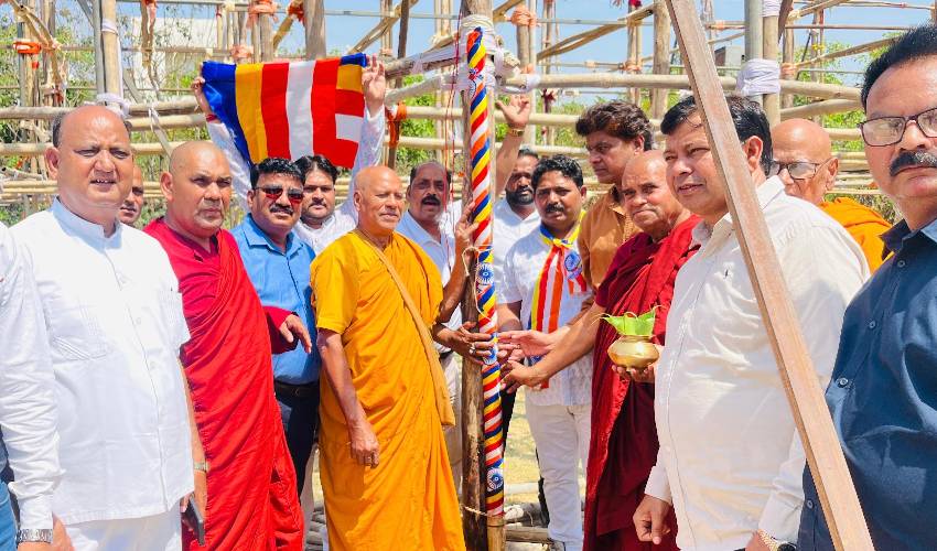 'बोधित्व' थीम पर सजेगी भव्य भीमनगरी, 125 फीट ऊँचे महल में विराजेगा बाबा साहेब का गौरव